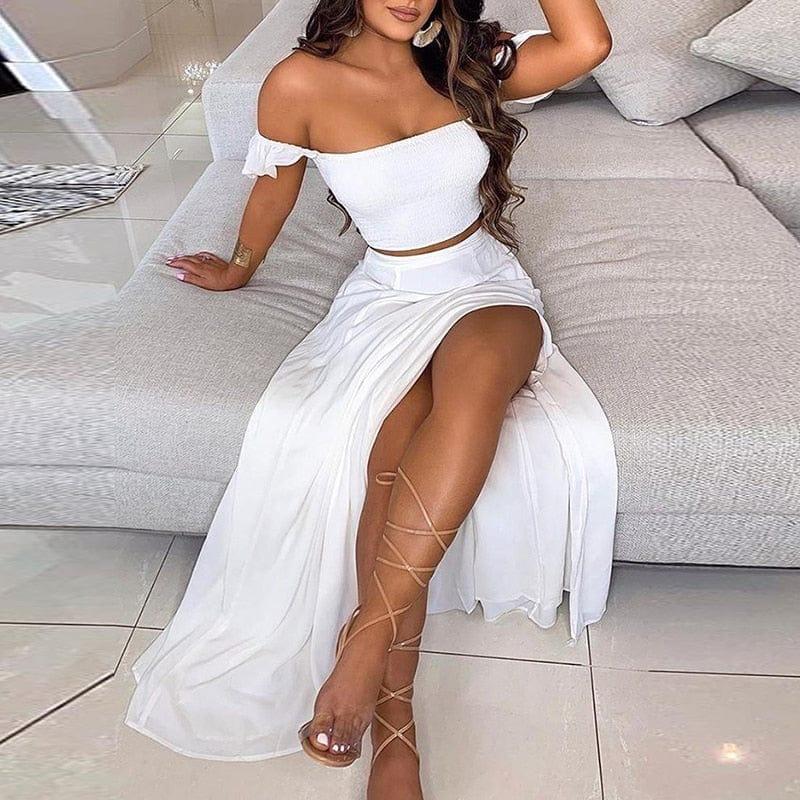 Summer Women Sexy Slim Two Piece Set - For Women USA