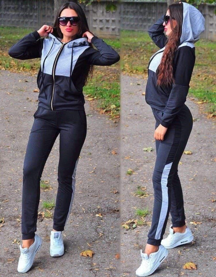 Sweat-suits Sporty Casual Outfit Set for Women - For Women USA
