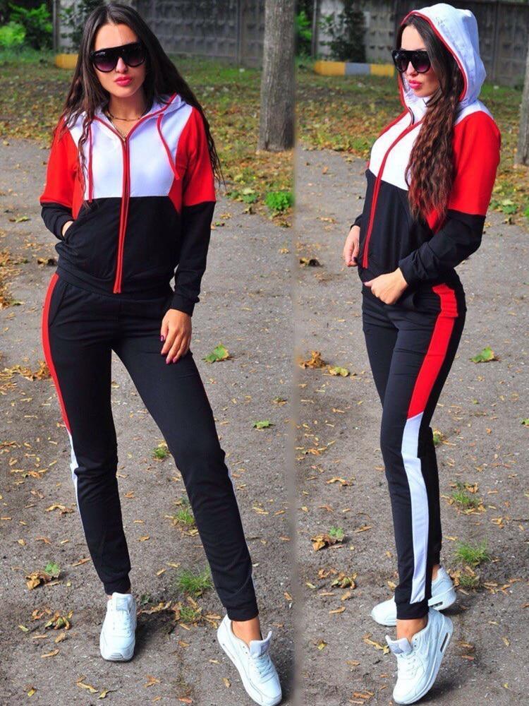 Sweat-suits Sporty Casual Outfit Set for Women – For Women USA