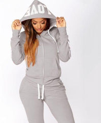 Two Piece Tracksuit Women Set - For Women USA