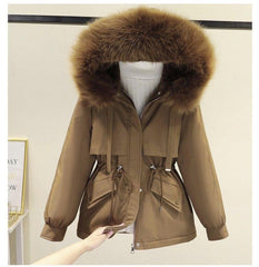 Winter Big Parka Fur Jacket - For Women USA