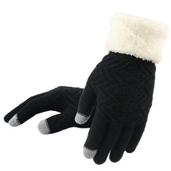 Winter Knitted Gloves Touch Screen for Women - For Women USA