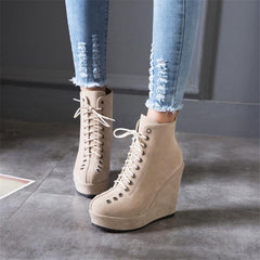 Women's Autumn Ankle Platform Shoes - For Women USA