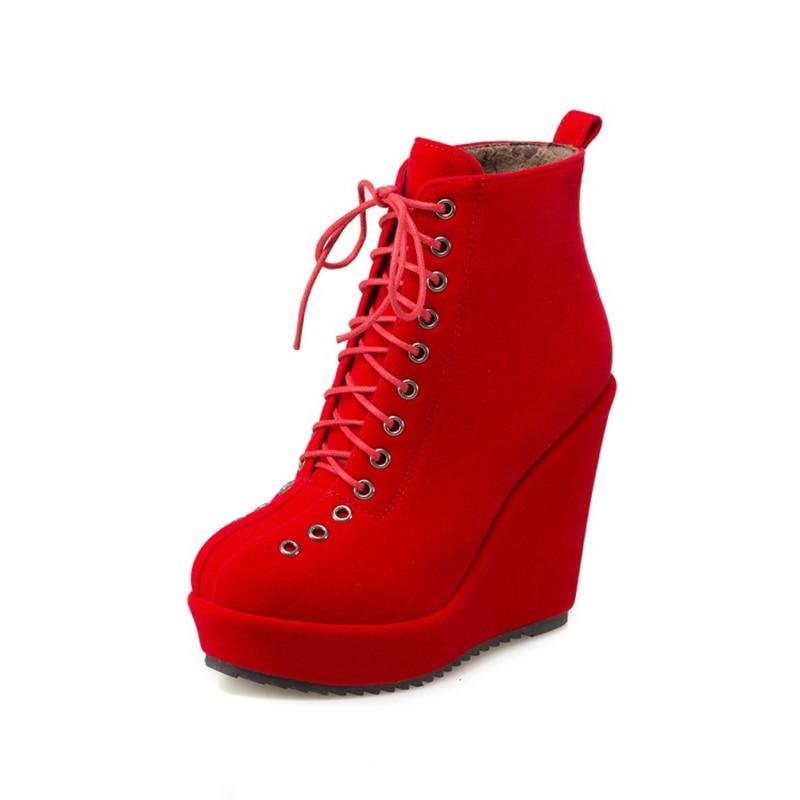 Women's Autumn Ankle Platform Shoes - For Women USA